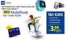 Mobilfunk für coole Kids, Kindergerecht smart, günstig! ab 3, 99 €/ Mon.Auf Wuns